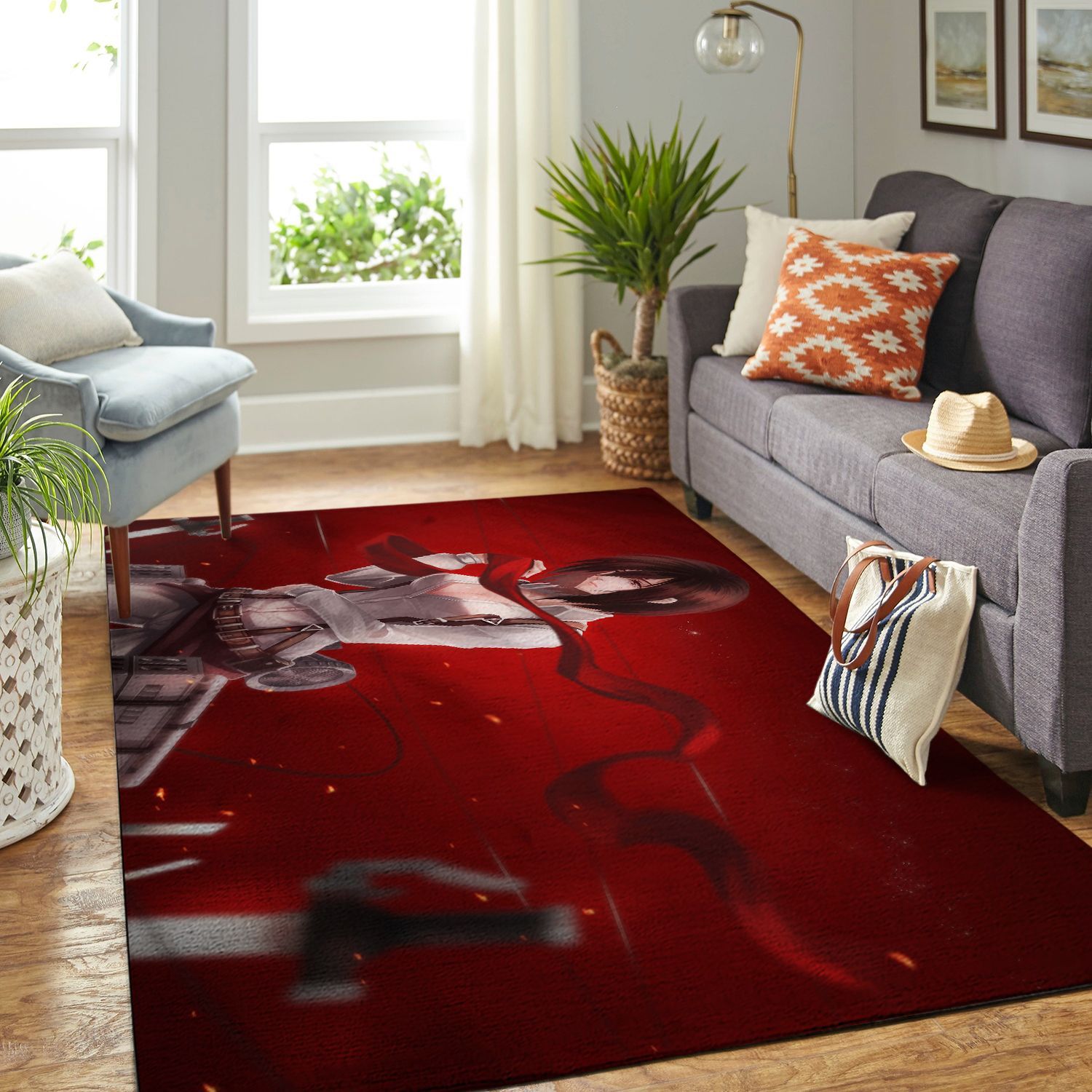 Amazon AoT – Attack on Titan Living Room Area Rug