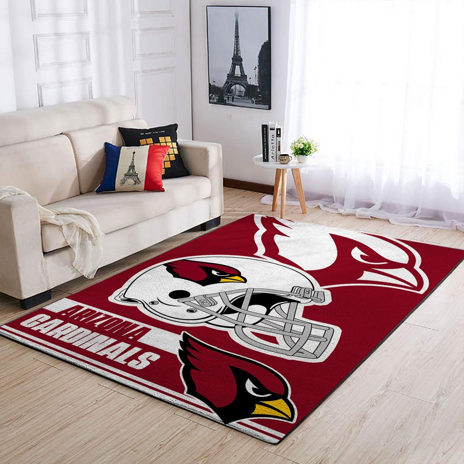 Amazon Arizona Cardinals Living Room Area Rug