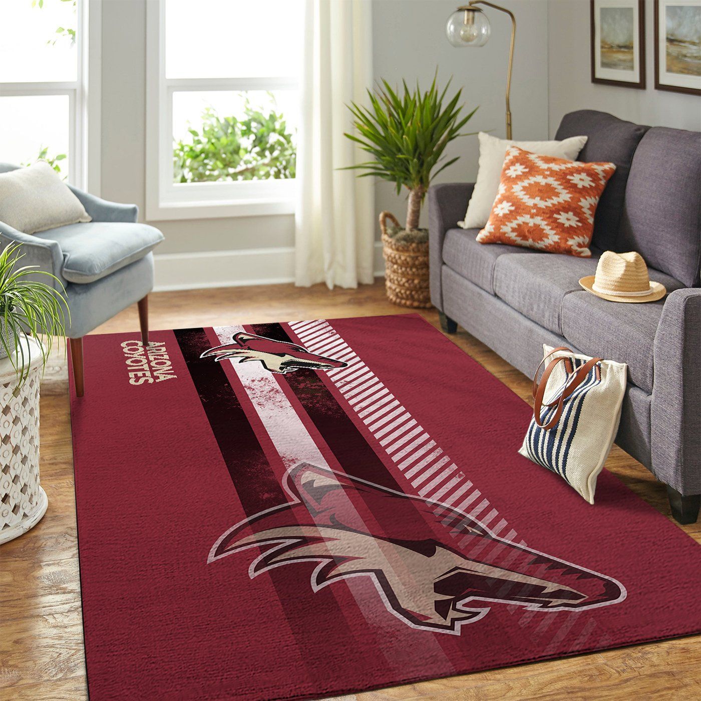 Amazon Arizona Coyotes Living Room Area Rug
