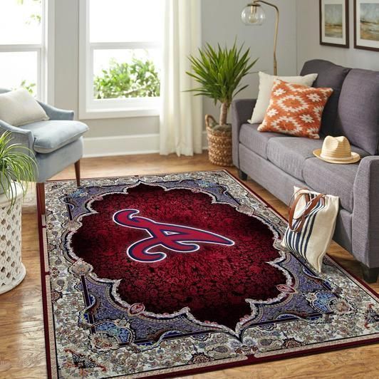 Amazon Atlanta Braves Living Room Area Rug 1 Amazon Atlanta Braves Living Room Area Rug