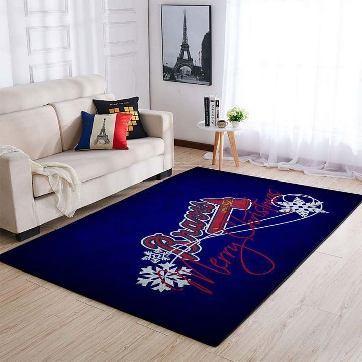 Amazon Atlanta Braves Living Room Area Rug