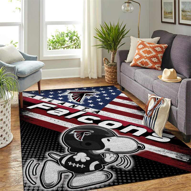 Amazon Atlanta Falcons Living Room Area Rug