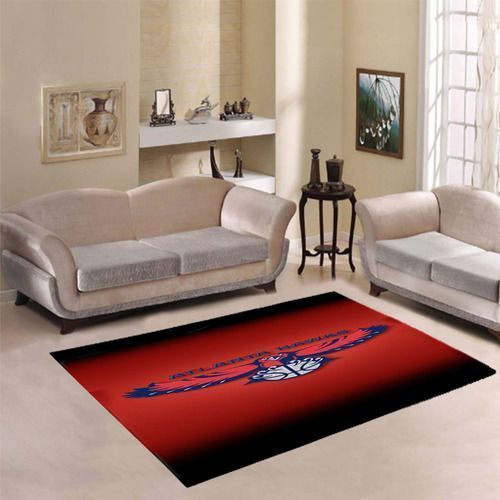 Amazon Atlanta Hawks Living Room Area Rug