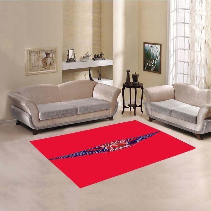 Amazon Atlanta Hawks Living Room Area Rug