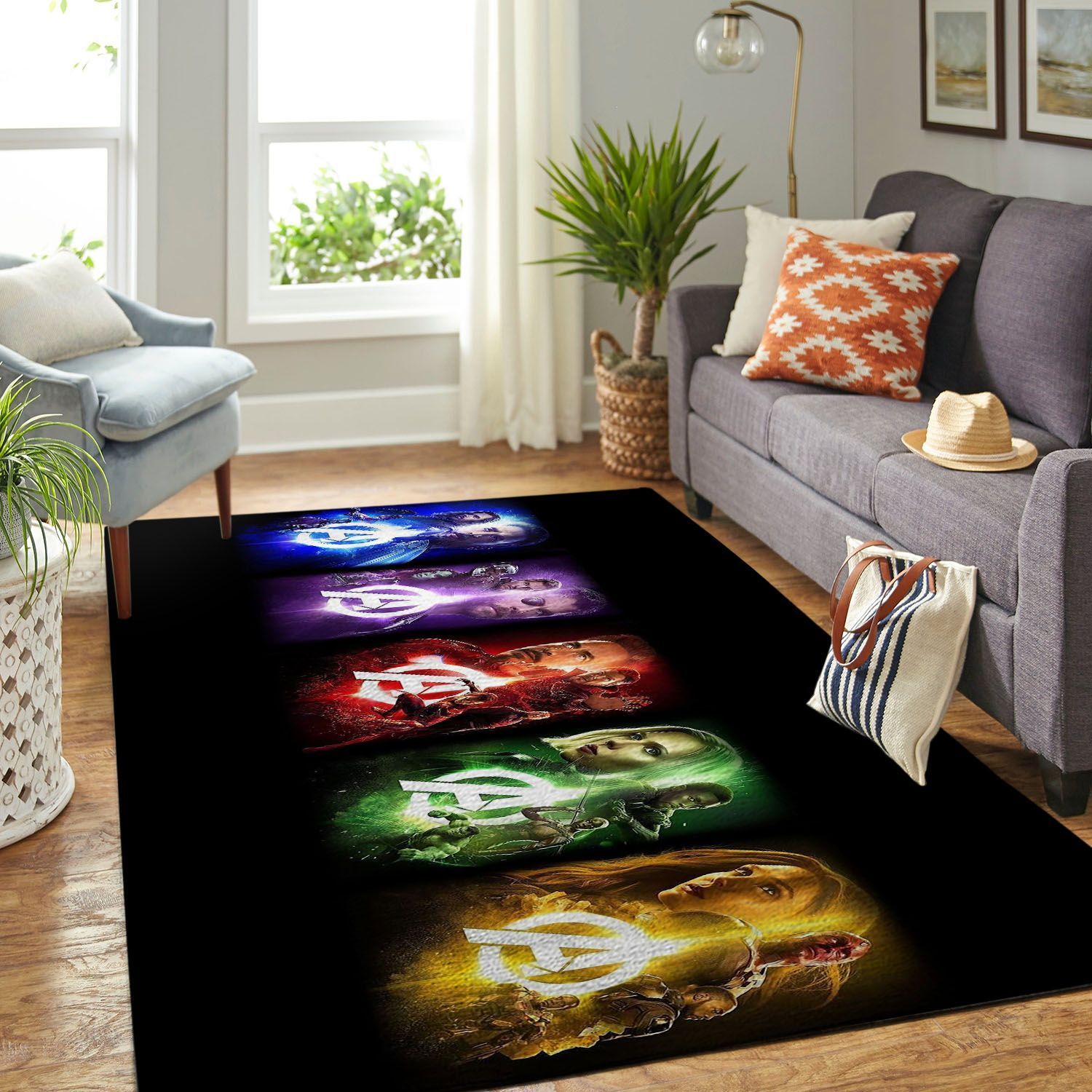 Amazon Avenger Living Room Area Rug