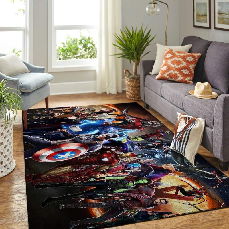 Amazon Avengers Living Room Area Rug