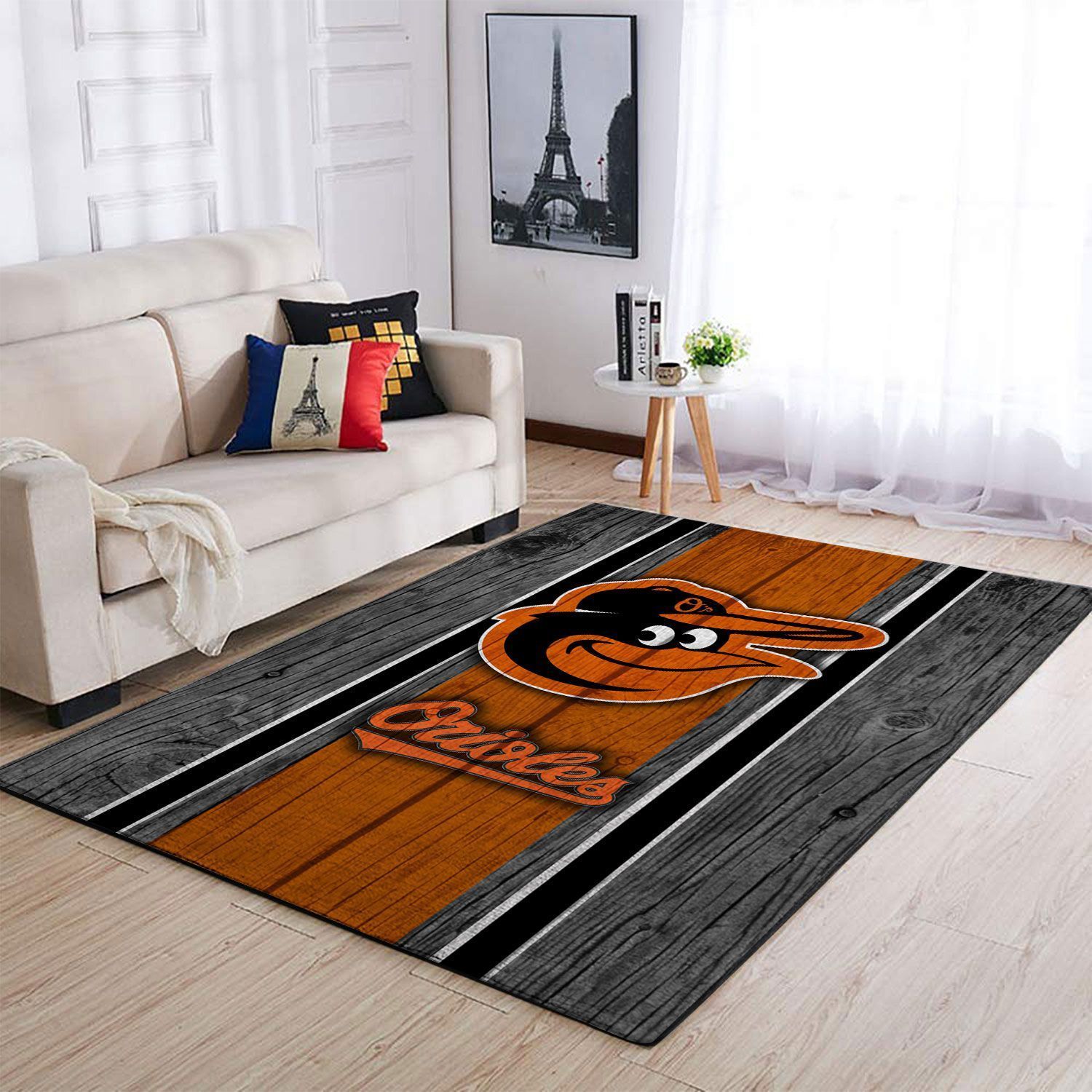 Amazon Baltimore Orioles Living Room Area Rug
