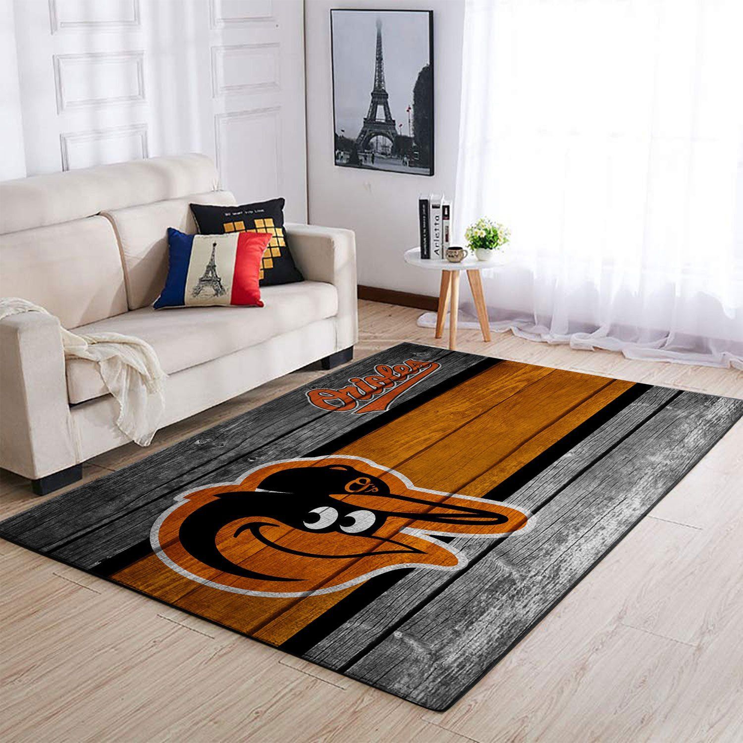 Amazon Baltimore Orioles Living Room Area Rug