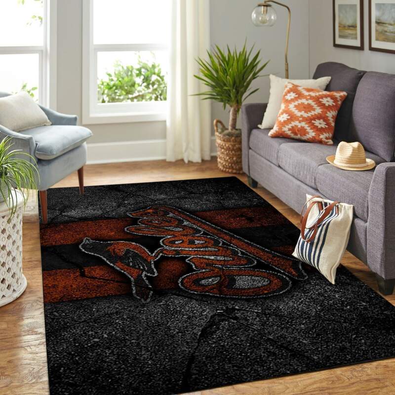 Amazon Baltimore Orioles Living Room Area Rug