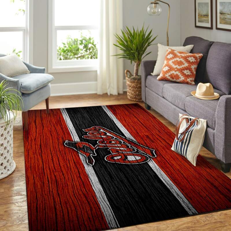 Amazon Baltimore Orioles Living Room Area Rug