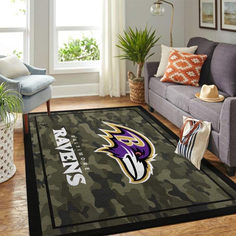 Amazon Baltimore Ravens Living Room Area Rug 1 Amazon Baltimore Ravens Living Room Area Rug
