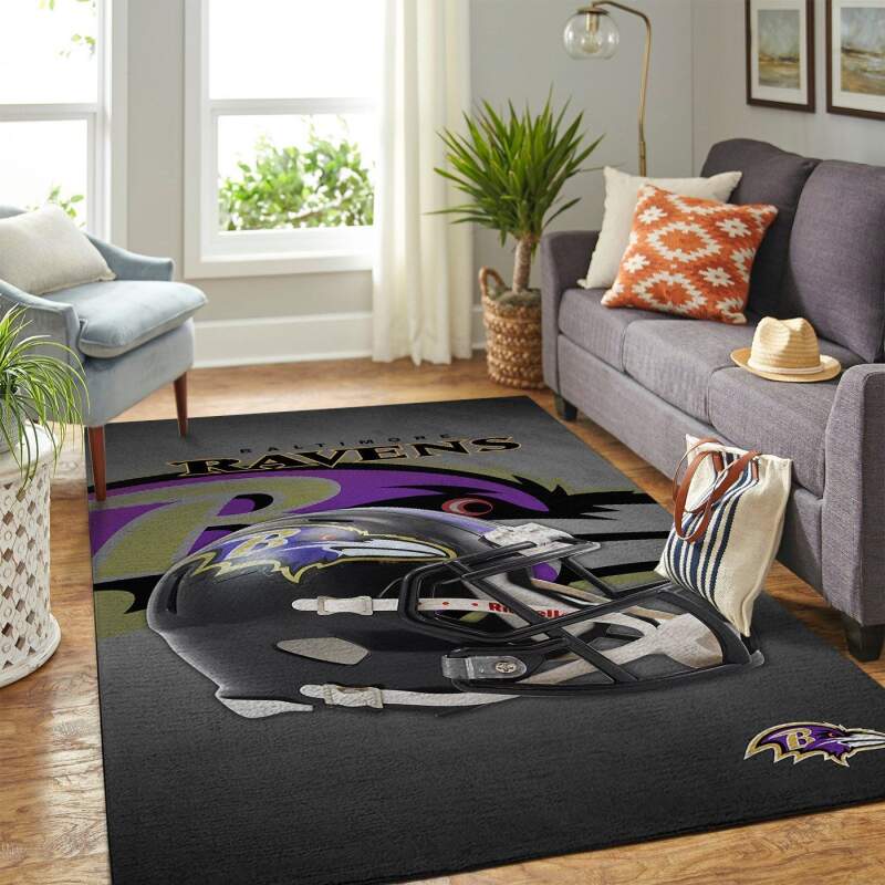 Amazon Baltimore Ravens Living Room Area Rug 2 Amazon Baltimore Ravens Living Room Area Rug