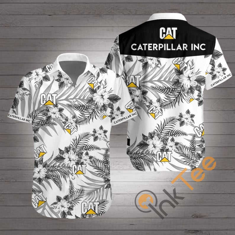 Caterpillar Inc. Cat Logo Hawaiian shirts