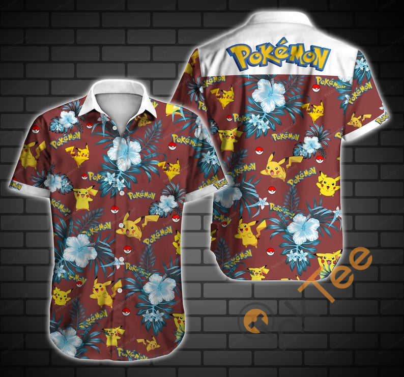 Pokemon Hawaiian shirts