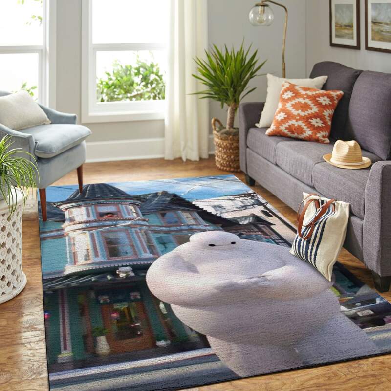 Amazon Big Hero-bay Max Living Room Area Rug