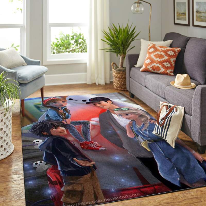 Amazon Big Hero-bay Max Living Room Area Rug