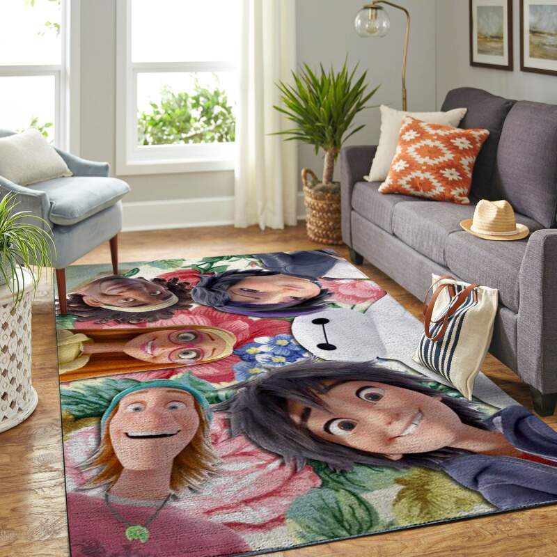 Amazon Big Hero-bay Max Living Room Area Rug