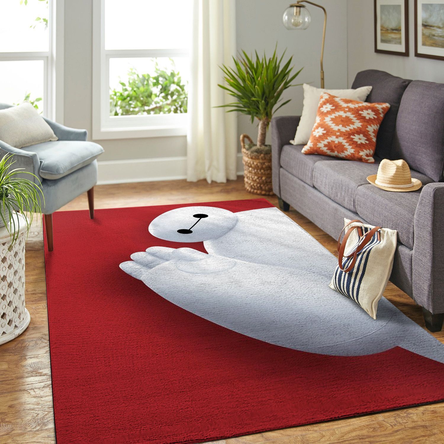 Amazon Big Hero-bay Max Living Room Area Rug 2 Amazon Big Hero-bay Max Living Room Area Rug