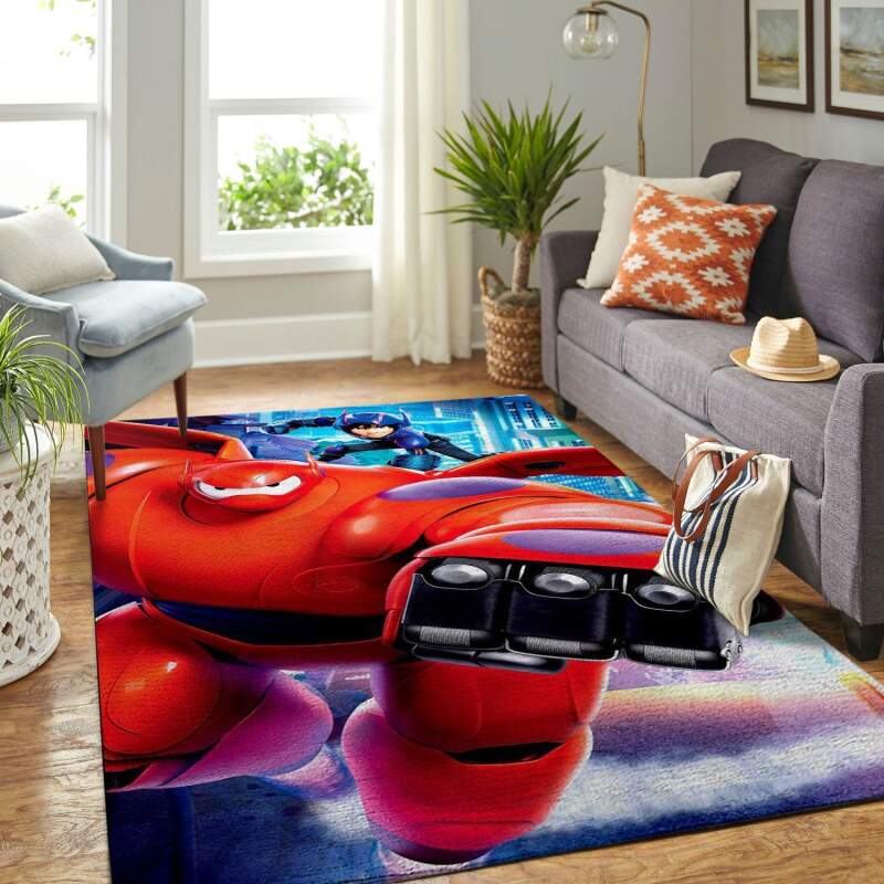 Amazon Big Hero-bay Max Living Room Area Rug
