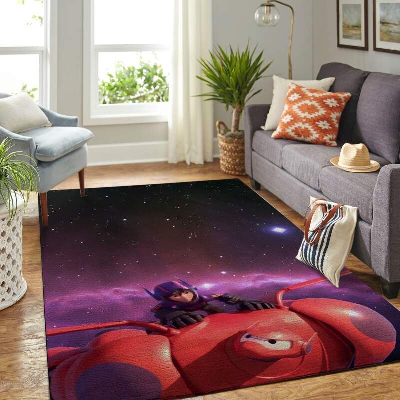 Amazon Big Hero-bay Max Living Room Area Rug