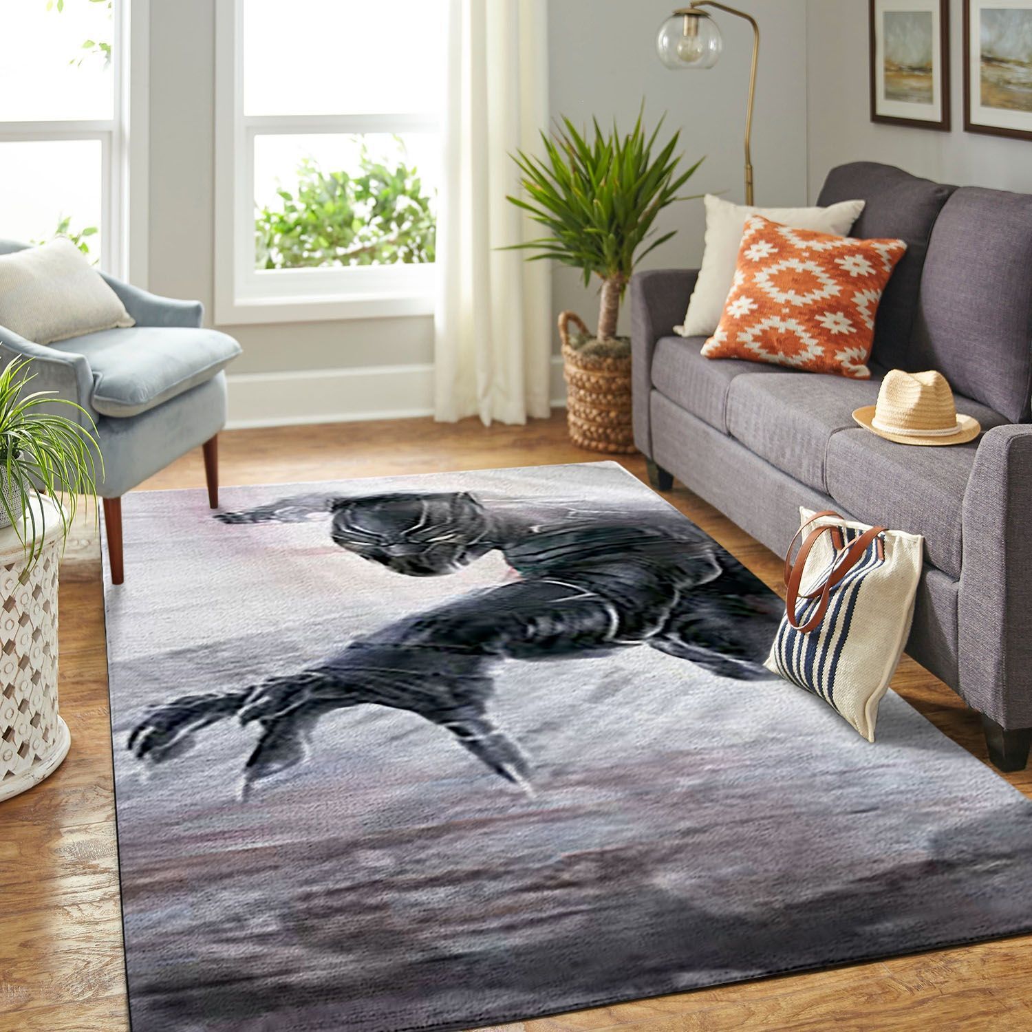Amazon Black Panther Living Room Area Rug 4 Amazon Black Panther Living Room Area Rug