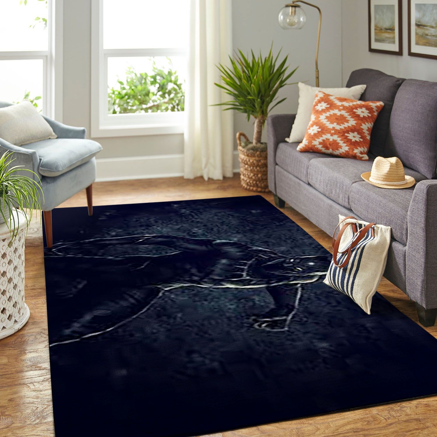 Amazon Black Panther Living Room Area Rug