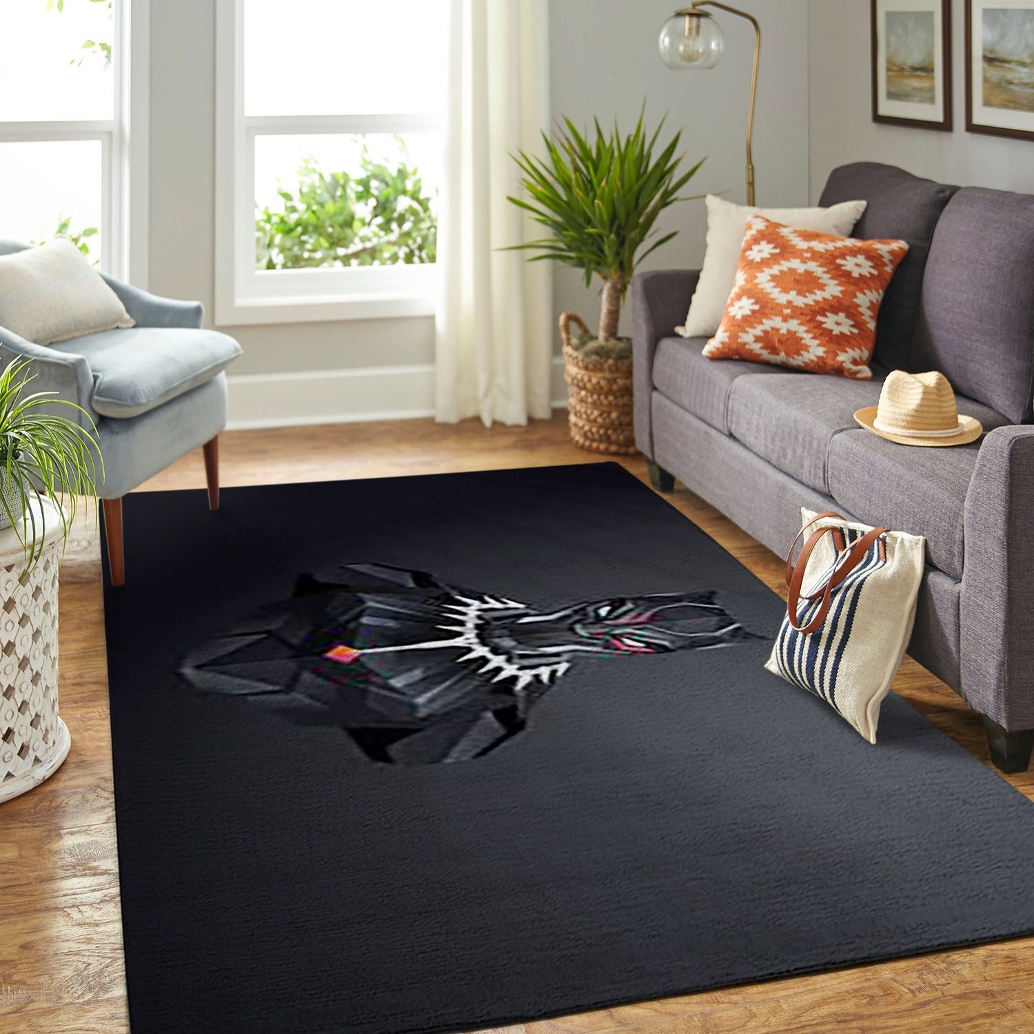 Amazon Black Panther Living Room Area Rug