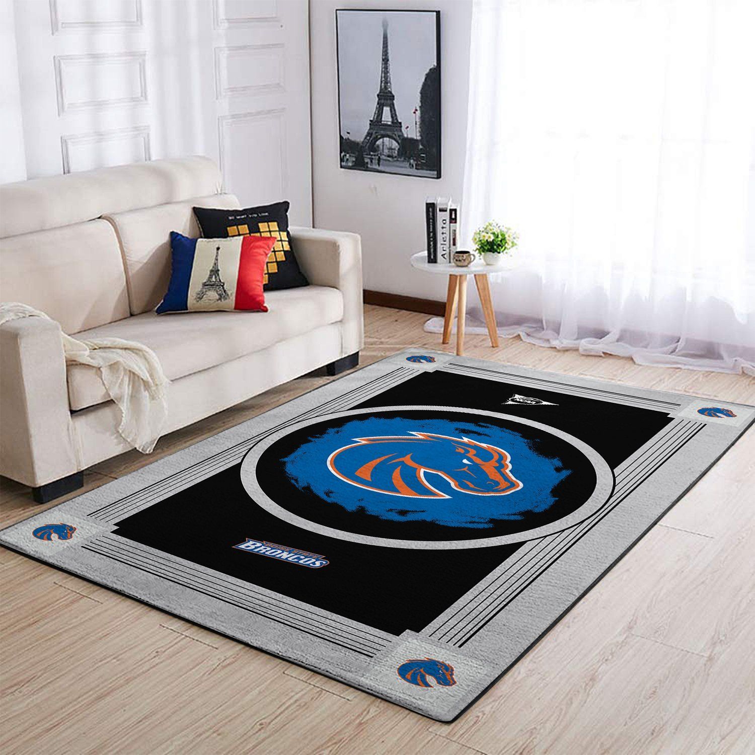 Amazon Boise State Broncos Living Room Area Rug