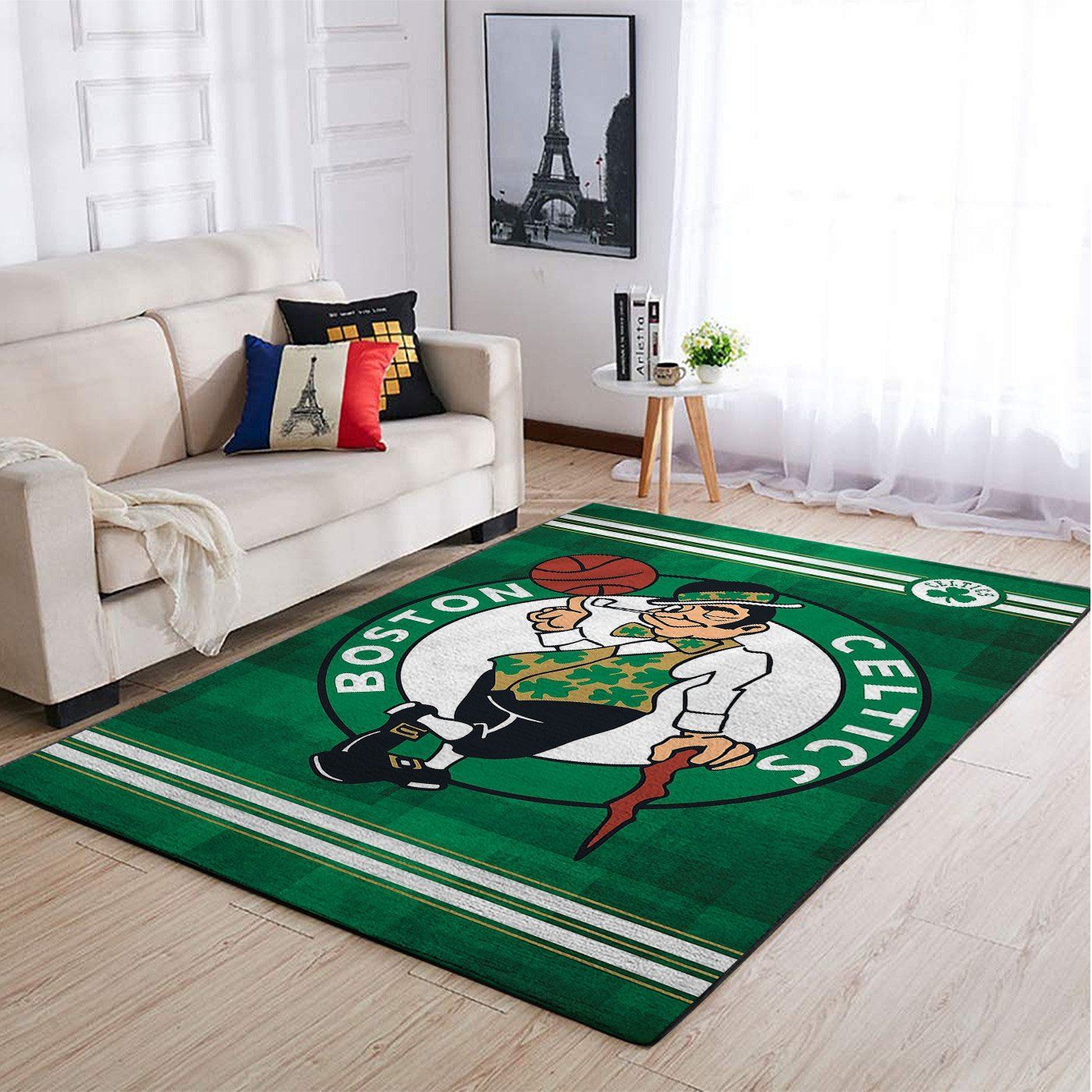 Amazon Boston Celtics Living Room Area Rug