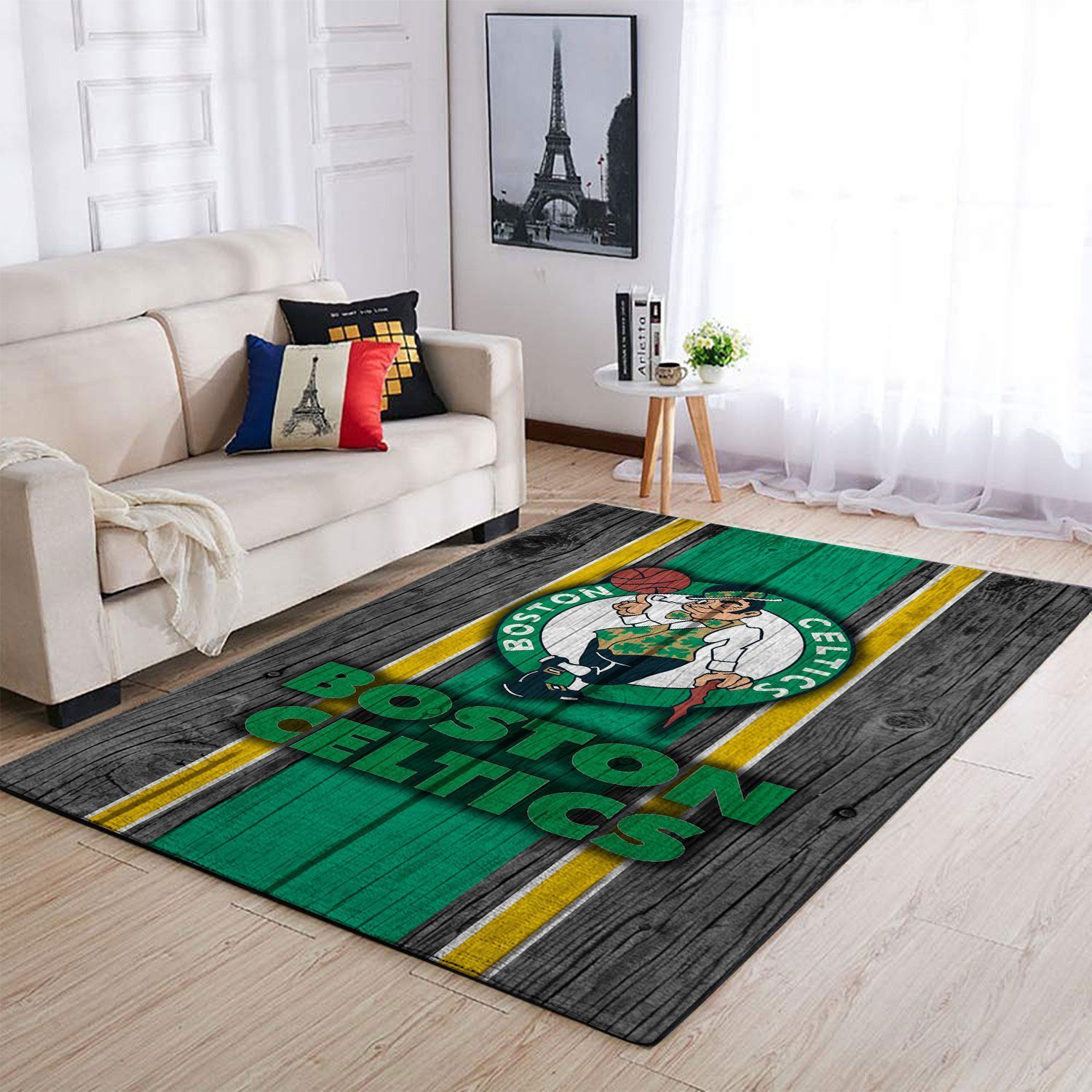 Amazon Boston Celtics Living Room Area Rug