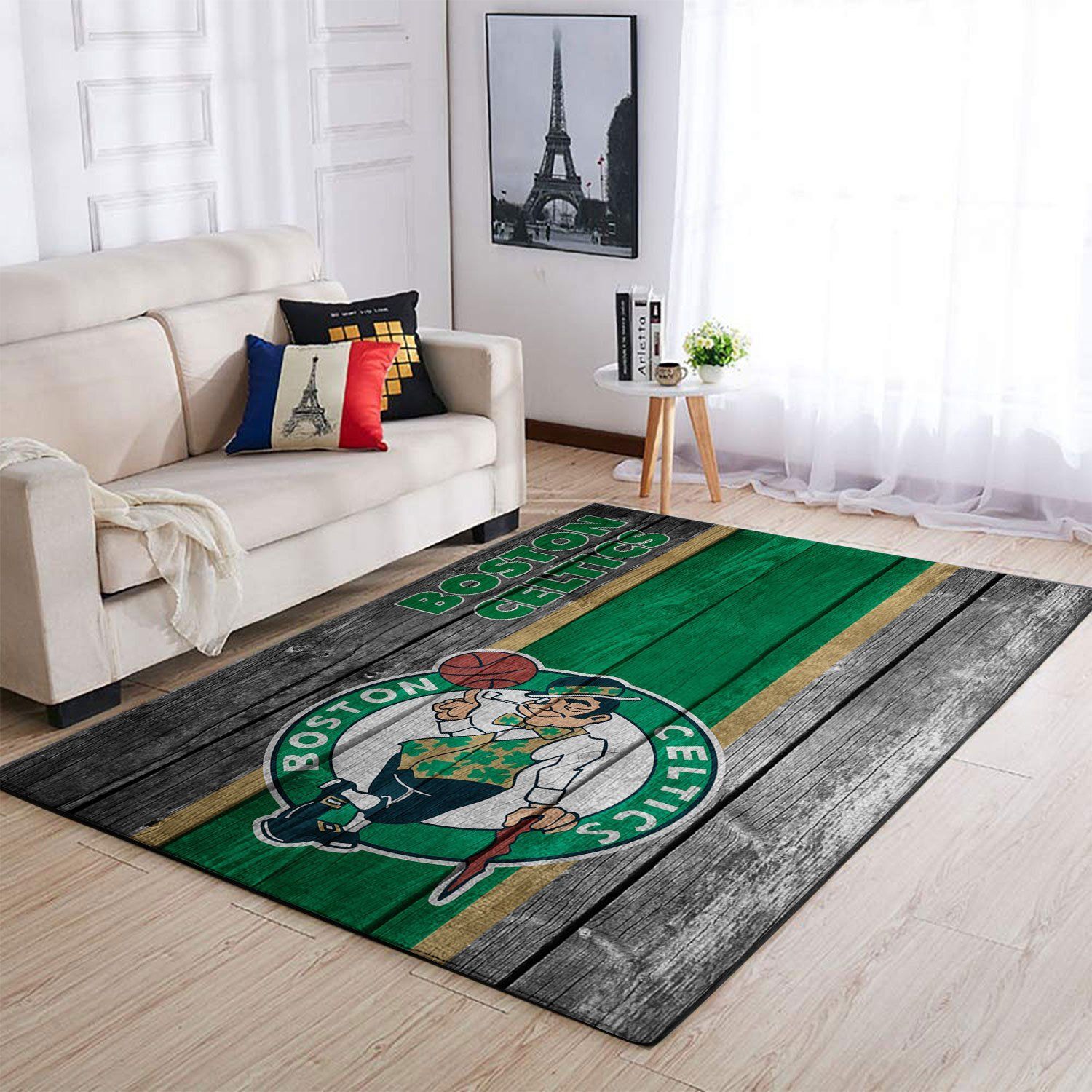 Amazon Boston Celtics Living Room Area Rug
