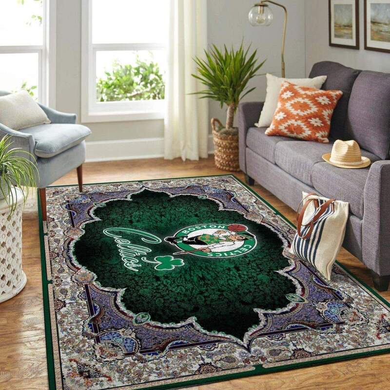 Amazon Boston Celtics Living Room Area Rug