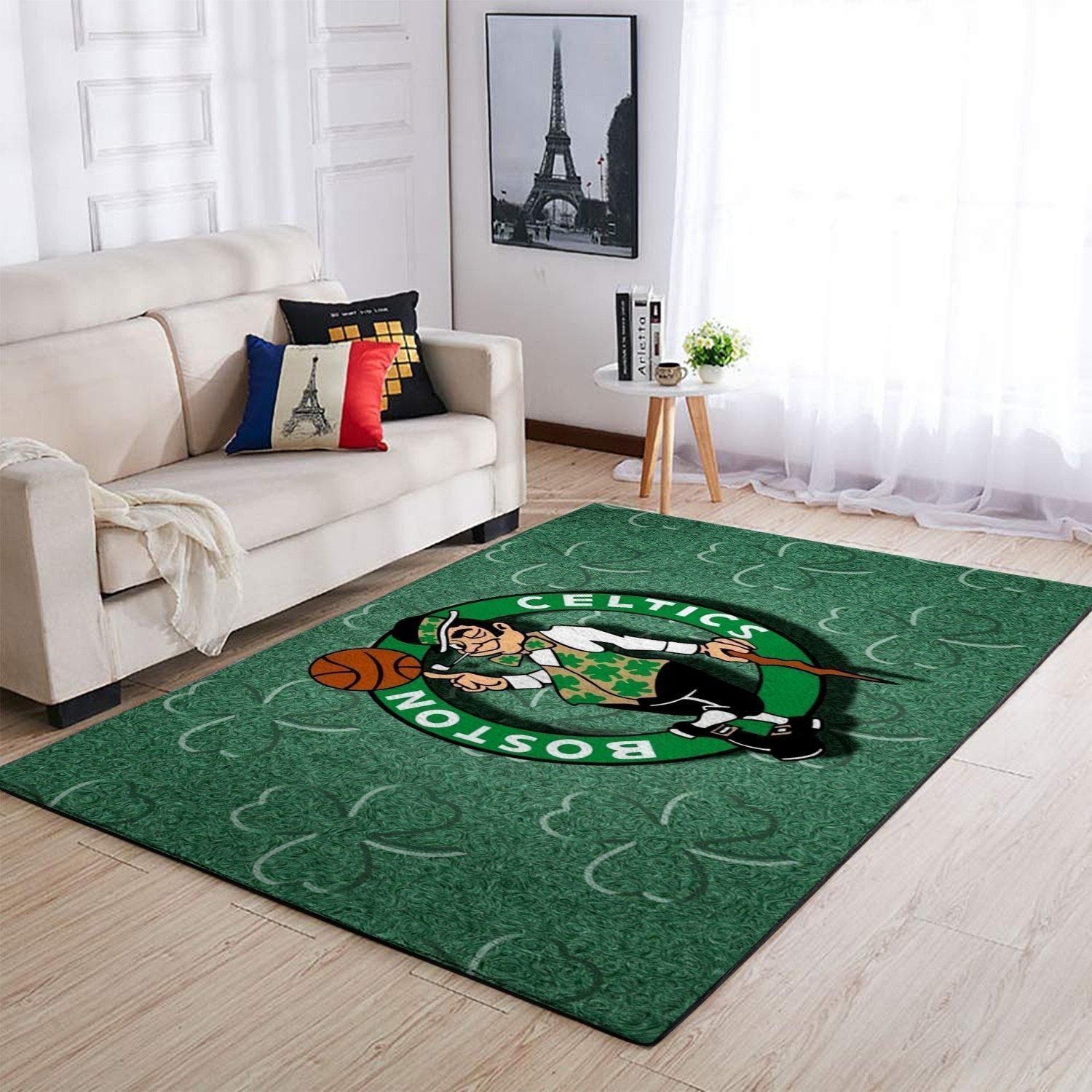 Amazon Boston Celtics Living Room Area Rug