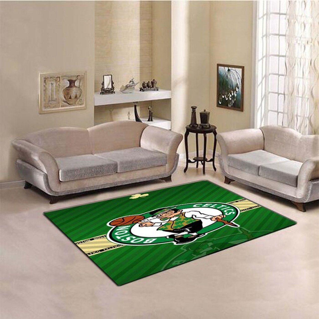 Amazon Boston Celtics Living Room Area Rug 1 Amazon Boston Celtics Living Room Area Rug