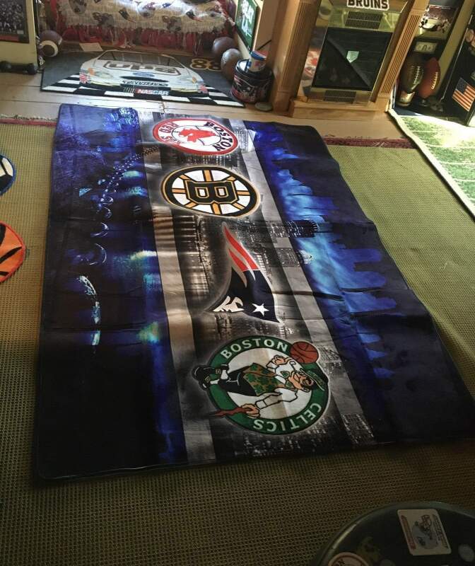 Amazon Boston Celtics Living Room Area Rug