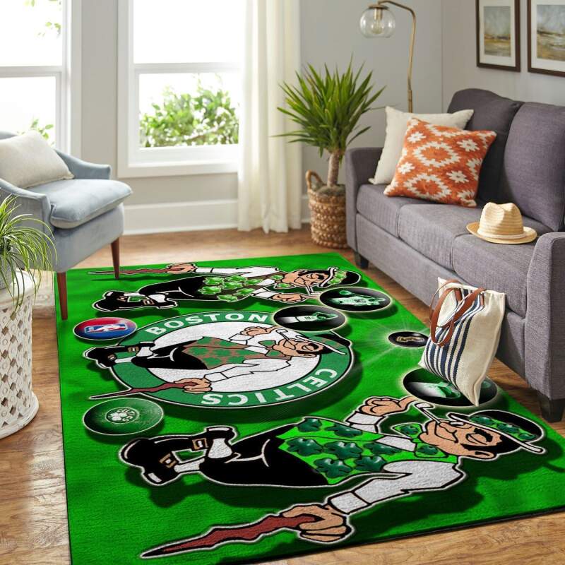 Amazon Boston Celtics Living Room Area Rug