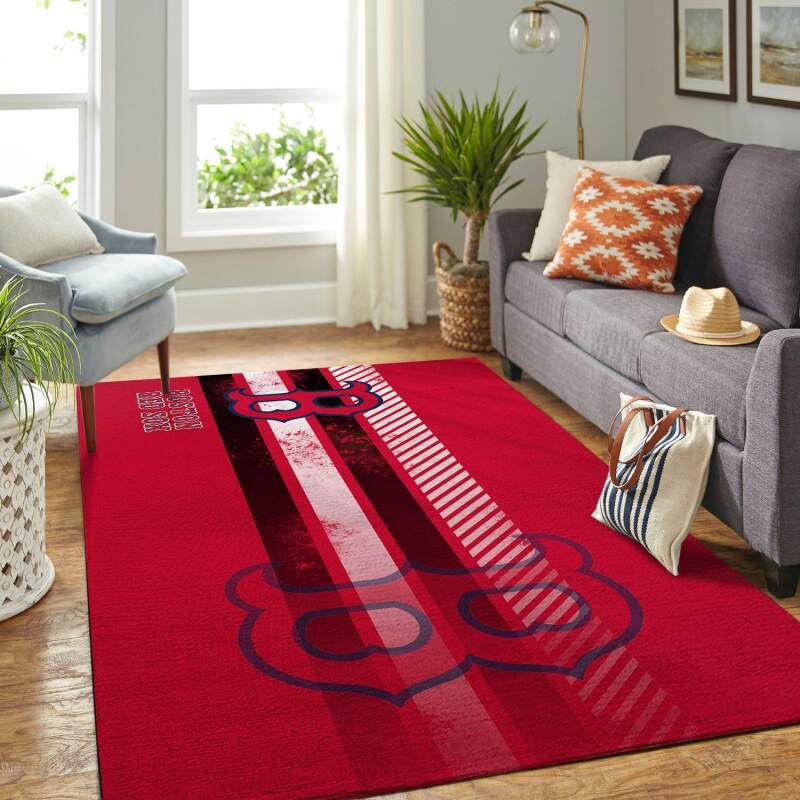 Amazon Boston Red Sox Living Room Area Rug