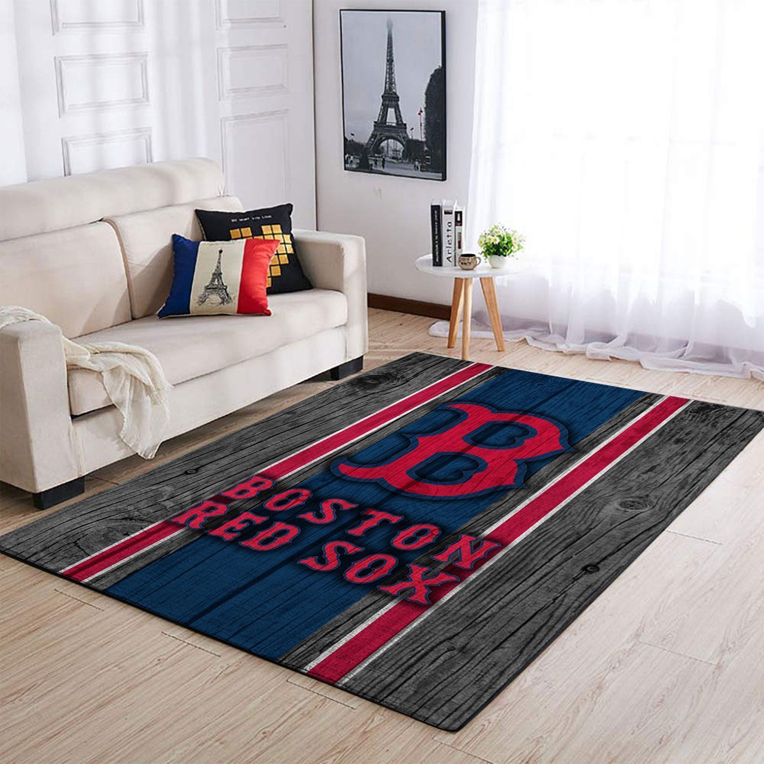 Amazon Boston Red Sox Living Room Area Rug