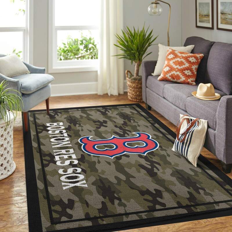 Amazon Boston Red Sox Living Room Area Rug