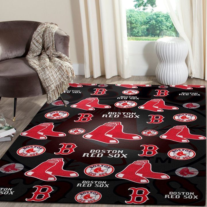 Amazon Boston Red Sox Living Room Area Rug