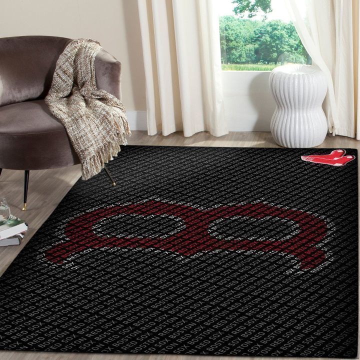 Amazon Boston Red Sox Living Room Area Rug
