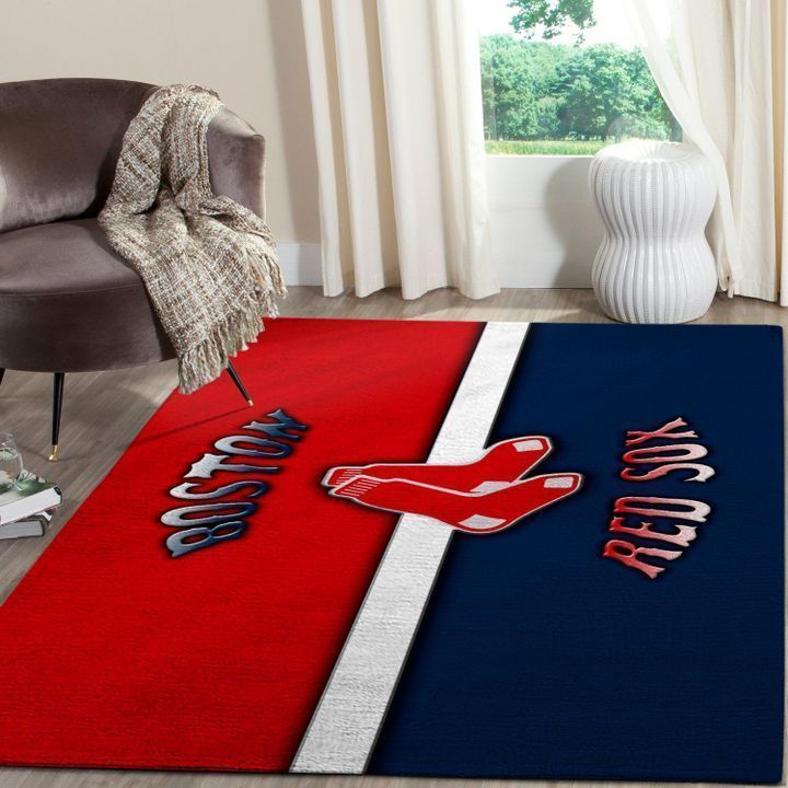 Amazon Boston Red Sox Living Room Area Rug
