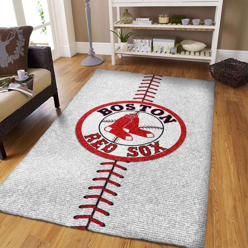 Amazon Boston Red Sox Living Room Area Rug