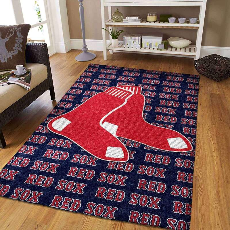 Amazon Boston Red Sox Living Room Area Rug