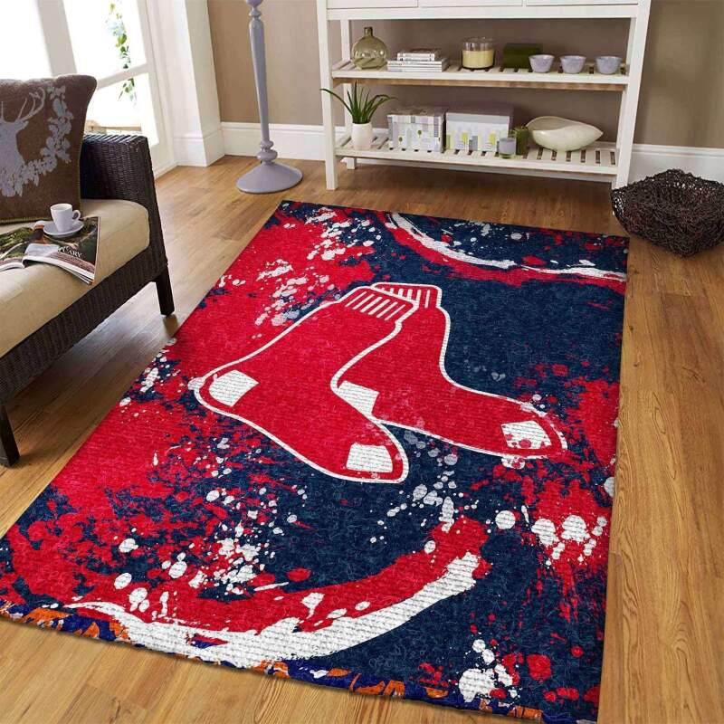 Amazon Boston Red Sox Living Room Area Rug