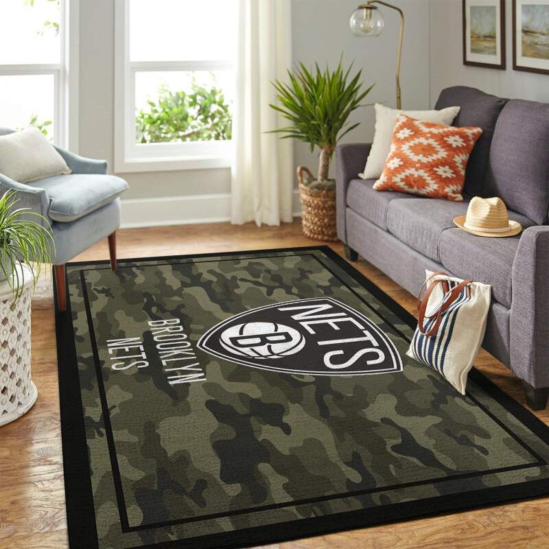 Amazon Brooklyn Nets Living Room Area Rug