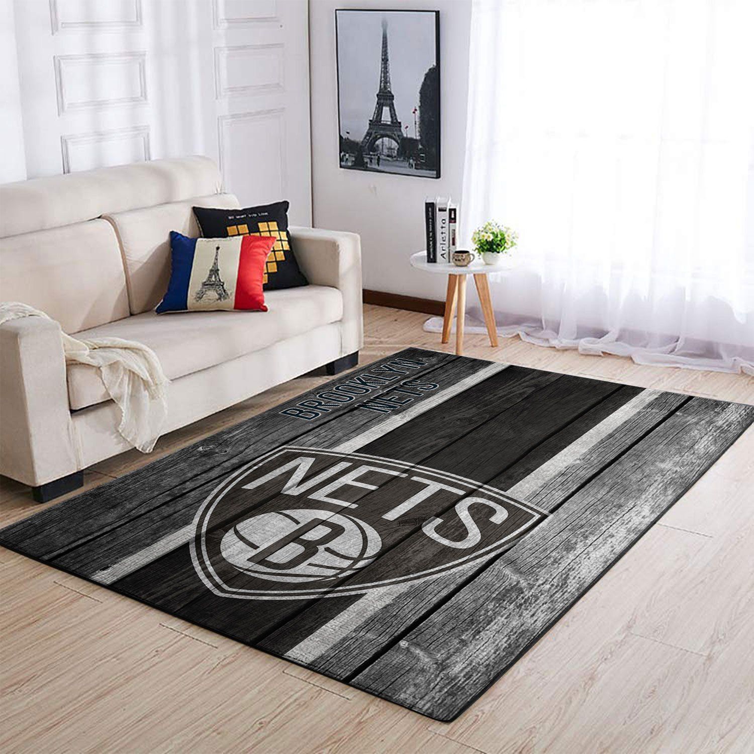 Amazon Brooklyn Nets Living Room Area Rug
