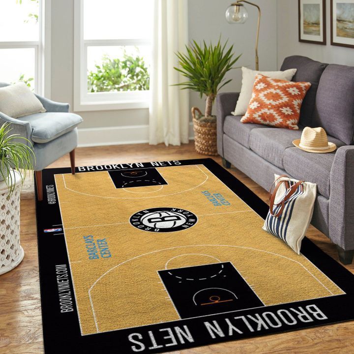 Amazon Brooklyn Nets Living Room Area Rug