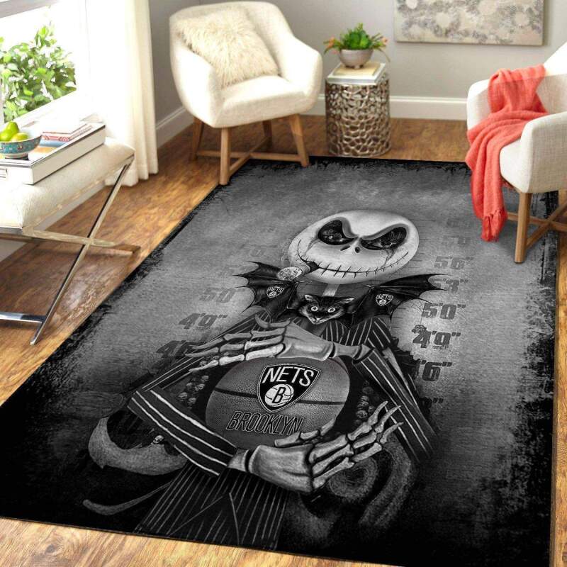 Amazon Brooklyn Nets Living Room Area Rug