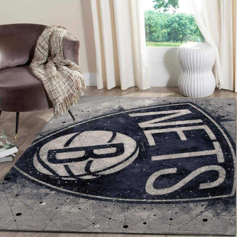 Amazon Brooklyn Nets Living Room Area Rug
